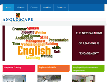 Tablet Screenshot of angloscape.org